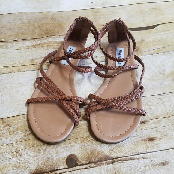 steve madden braided sandals
